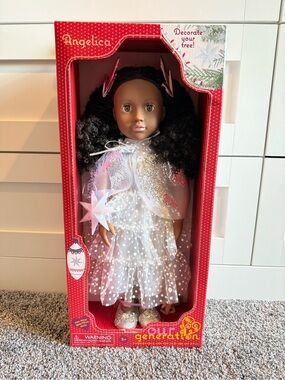 Angelica Holiday Christmas Our Generation Doll